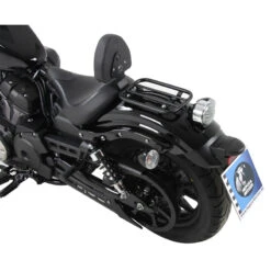 Hepco & Becker 611.4539 Solorack With Backrest For Yamaha XV950, R, Bolt -COB Motorcycle Shop hepco becker 611 4539 solorack with backrest image3