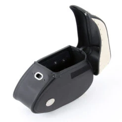 Hepco & Becker 620.500 Ivory Leather Bag, 30 Liters -COB Motorcycle Shop hepco becker 620 500 ivory leather bag 30 liters image3