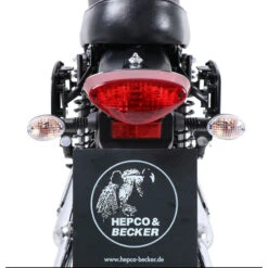Hepco & Becker 630.2541 00 01 C-Bow Carrier, Black For Kawasaki W800 Street/Cafe (2019-) -COB Motorcycle Shop hepco becker 630 2541 00 01 c bow carrier image2
