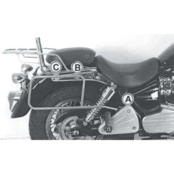 Hepco & Becker 650.782 00 02 Side Carrier For Triumph Bonneville America / Speedmaster