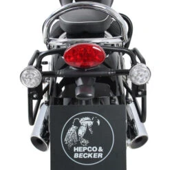 Hepco & Becker 653.7572 00 01 Side Carrier For Triumph Bonneville Speedmaster (2018-) -COB Motorcycle Shop hepco becker 653 7572 00 01 side carrier image3