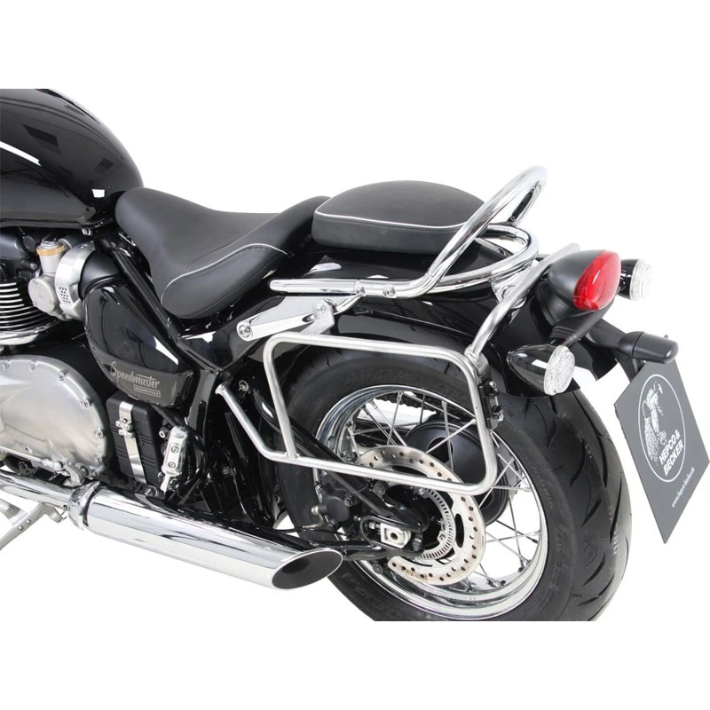 Hepco & Becker 653.7572 00 02 Side Carrier, Chrome For Bonneville Speedmaster (2018-) 4 Hepco & Becker 653.7572 00 02 Side Carrier, Chrome For Bonneville Speedmaster (2018-) - Image 2