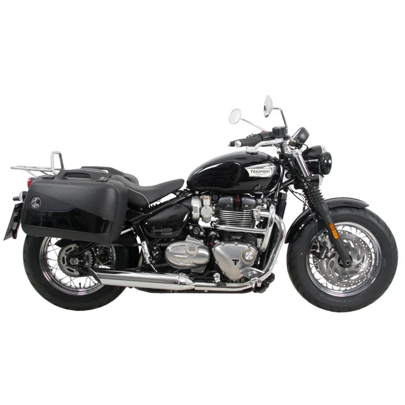 Hepco & Becker 653.7572 00 02 Side Carrier, Chrome For Bonneville Speedmaster (2018-) 7 Hepco & Becker 653.7572 00 02 Side Carrier, Chrome For Bonneville Speedmaster (2018-) - Image 5