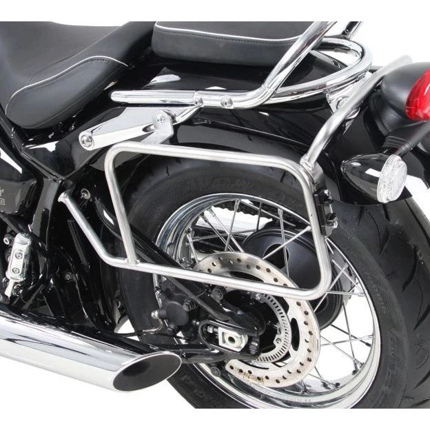 Hepco & Becker 653.7572 00 02 Side Carrier, Chrome For Bonneville Speedmaster (2018-) 3 Hepco & Becker 653.7572 00 02 Side Carrier, Chrome For Bonneville Speedmaster (2018-)