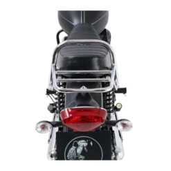 Hepco & Becker 654.2541 01 02 Rear Rack, Chrome For Kawasaki W800 Street/Cafe (2019-) 7 Hepco & Becker 654.2541 01 02 Rear Rack, Chrome For Kawasaki W800 Street/Cafe (2019-) -COB Motorcycle Shop hepco becker 654 2541 01 02 rear rack chrome image2