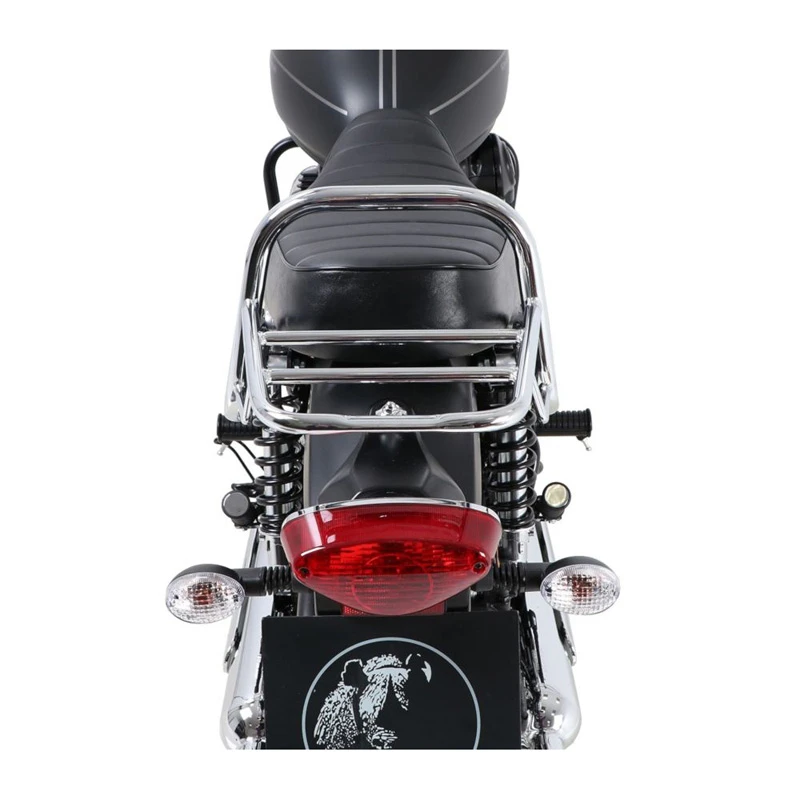 Hepco & Becker 654.2541 01 02 Rear Rack, Chrome For Kawasaki W800 Street/Cafe (2019-) 4 Hepco & Becker 654.2541 01 02 Rear Rack, Chrome For Kawasaki W800 Street/Cafe (2019-) - Image 2