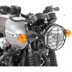 Hepco & Becker 700.790 Lamp Guard For Triumph Bonneville T100, T120, Street Twin -COB Motorcycle Shop hepco becker 700 790 lamp guard image3