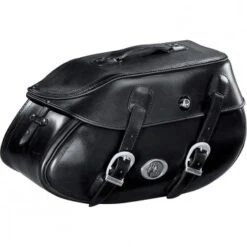 Hepco & Becker Big Buffalo C-bow Leather Bags, 30 Liter Plain