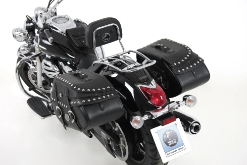 Hepco & Becker Big Buffalo C-bow Leather Bags, 35 Liter Studded 11 Hepco & Becker Big Buffalo C-bow Leather Bags, 35 Liter Studded - Image 9