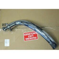 HIGHWAY HAWK Rear Half Turn Down Pipe Exhaust V-Star 1100 99-up -COB Motorcycle Shop highway hawk 652 202 exhaust image4