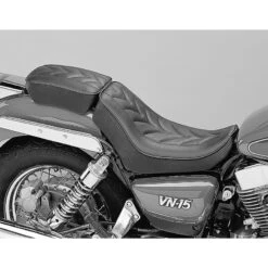 Highway Hawk MB04-2190_4 Solo Front Seat For Kawasaki Vulcan 1500