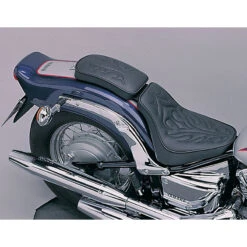 Highway Hawk MB04-3050_6 Rear Passenger Seat For Yamaha XVS 650 Drag Star