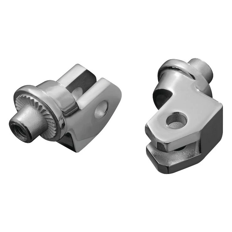 Kuryakyn 8814 Splined Adapter / Pegs Mounts, Chrome For Front OEM Peg Yamaha 3 Kuryakyn 8814 Splined Adapter / Pegs Mounts, Chrome For Front OEM Peg Yamaha