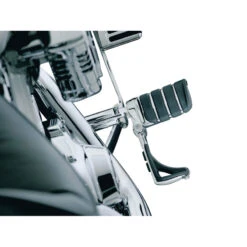 Kuryakyn 4446 Switchblade Tapered Footrests, Chrome -COB Motorcycle Shop kuryakyn switchblade pegs image2