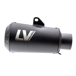 LeoVince 15224FB LV-10 Full Black Slip-on Exhaust For Honda Rebel 300/500 '17- -COB Motorcycle Shop leovince 15224fb lv 10 full black slip on exhaust image5