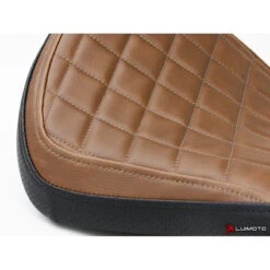 Luimoto 10171101 Vintage Diamond Rider Seat Cover For Triumph Bobber (2017-) -COB Motorcycle Shop luimoto 10171101 vintage diamond rider seat cover image3