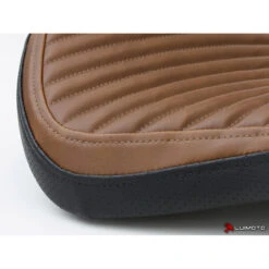 Luimoto 10172101 Vintage Classic Rider Seat Cover For Triumph Bonneville Bobber (2017-) 11 Luimoto 10172101 Vintage Classic Rider Seat Cover For Triumph Bonneville Bobber (2017-) -COB Motorcycle Shop luimoto 4231101 vintage classic rider seat cover image3