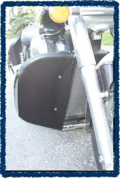 Sage Brush Engine Guard Chaps - Shadow 750 ACE With MC Entreprises Bar