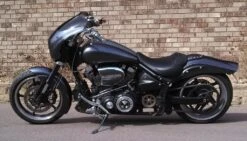 Memphis Shades Bullet Fairing With Optional Mounting Hardware -COB Motorcycle Shop memphis shades bullet fairing windshield cruiser2