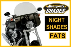 Memphis Shades Memphis Fats Windshield For Honda 29 Memphis Shades Memphis Fats Windshield For Honda -COB Motorcycle Shop memphisfats1