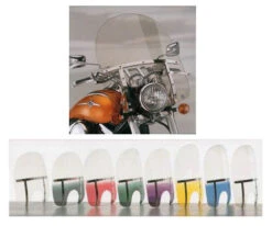 Memphis Shades Memphis Fats Windshield For Honda 28 Memphis Shades Memphis Fats Windshield For Honda -COB Motorcycle Shop memphisfats3