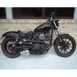 Mortons Custom Black Pipes Complete Exhaust For Yamaha Bolt (2013-current)