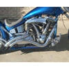 MORTONS CUSTOM Curbfeelers Complete Exhaust RoadStar -COB Motorcycle Shop mortons custom morcurbfeelers exhaust