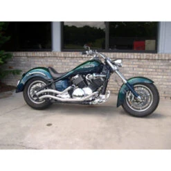 Mortons Custom Downtowners Complete Exhaust For Yamaha 1100 V-Star (1998-current)