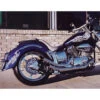 MORTONS CUSTOM Uptowners Complete Exhaust V-Star 1100 -COB Motorcycle Shop mortons custom moruptowners exhaust