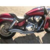 Mortons Custom X-Roid 2 Complete Exhaust For Honda VTX1800 -COB Motorcycle Shop mortons custom morvtx1800xroid2 exhaust