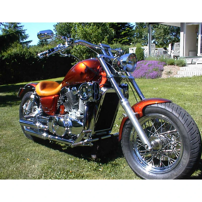 Motorrad Burchard MB053-2191R Triple Tree Kit 5° Degree Rake For Kawasaki Vulcan 1500 3 Motorrad Burchard MB053-2191R Triple Tree Kit 5° Degree Rake For Kawasaki Vulcan 1500