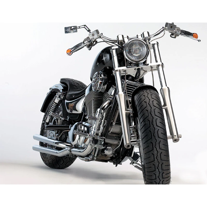 Motorrad Burchard MB053-4030R Triple Tree Kit 5° Degree Rake For Suzuki Intruder 1400 4 Motorrad Burchard MB053-4030R Triple Tree Kit 5° Degree Rake For Suzuki Intruder 1400 - Image 2