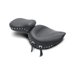 Mustang 75284 One Piece Wide Touring Seat, Studs For Suzuki 700/750/800 Intruder & S50
