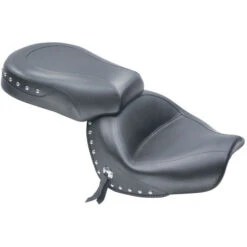 Mustang 76070 Two Piece Wide Touring Seat, Studs For Yamaha V-Star 950 -COB Motorcycle Shop mustang 76070 two piece wide touring seat studs image3