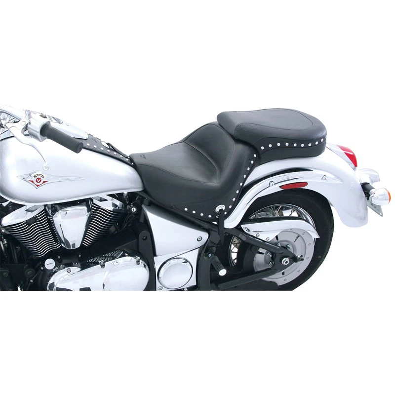 Mustang 76126 One Piece Seat With Studs For Kawasaki Vulcan 900 Classic 4 Mustang 76126 One Piece Seat With Studs For Kawasaki Vulcan 900 Classic - Image 2