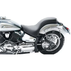 Mustang 76152 One Piece DayTripper Seat For Yamaha V-STAR 1100 Silverado -COB Motorcycle Shop mustang 76152 daytripper seat image2