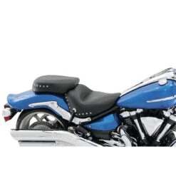 Mustang 76260 Wide Touring Two-Piece Seat, Black For Yamaha Raider '08-'17
