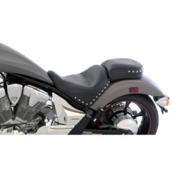 Mustang 79626 Wide Studded Touring Seat With Backrest For Honda Fury (2010-) -COB Motorcycle Shop mustang 76280 wide touring seat image3