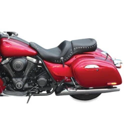 Mustang 76286 Standard Touring One-Piece Seat, Black For Vulcan 1700 Vaquero '11-'19