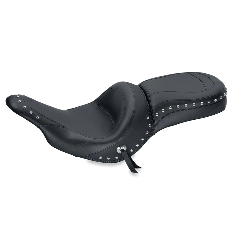 Mustang 76286 Standard Touring One-Piece Seat, Black For Vulcan 1700 Vaquero '11-'19 4 Mustang 76286 Standard Touring One-Piece Seat, Black For Vulcan 1700 Vaquero '11-'19 - Image 2