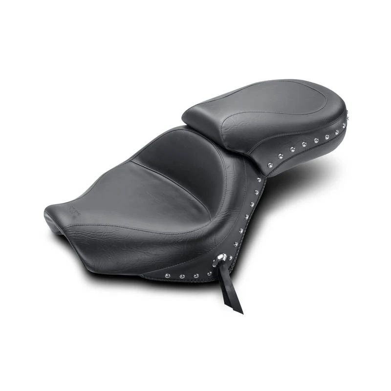 Mustang 76520 Two Piece Wide Touring Seat, Studs For Honda VT750 Aero 3 Mustang 76520 Two Piece Wide Touring Seat, Studs For Honda VT750 Aero