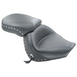 Mustang 76540 Two Piece Wide Touring Seat, Studs For Suzuki Boulevard C90 / C90T -COB Motorcycle Shop mustang 76540 wide touring seat boulevard c90 c90t image2