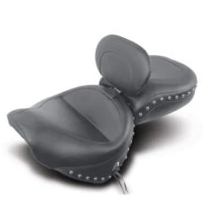Mustang 79190 Seat With Driver Backrest, Studs For Yamaha Road Star (1999-current)
