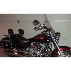 Mustang 79190 Seat With Driver Backrest, Studs For Yamaha Road Star (1999-current) -COB Motorcycle Shop mustang 79190 seat driver road star image3