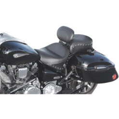 Mustang 79190 Seat With Driver Backrest, Studs For Yamaha Road Star (1999-current) -COB Motorcycle Shop mustang 79190 seat driver road star image4