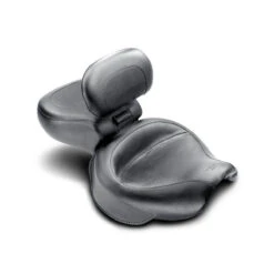 Mustang 79239 Wide Touring Vintage Seat With Driver Backrest For Honda VT1100 ACE