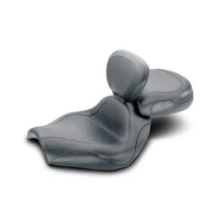 Mustang 79291 Two Piece Vintage Seat With Driver Backrest For Kawasaki Mean Streak