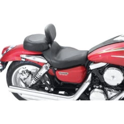 Mustang 79291 Two Piece Vintage Seat With Driver Backrest For Kawasaki Mean Streak -COB Motorcycle Shop mustang 79291 vintage seat driver mean streak image3