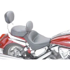 Mustang 79327 Wide Touring Vintage Seat With Driver Backrest For Honda VTX1300 Retro 5 Mustang 79327 Wide Touring Vintage Seat With Driver Backrest For Honda VTX1300 Retro -COB Motorcycle Shop mustang 79327 wide touring vintage seat driver image2