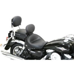 Mustang 79350 Seat With Driver Backrest, Studs For Kawasaki Vulcan 1600 Classic / Nomad -COB Motorcycle Shop mustang 79350 seat driver vulcan 1600 image2